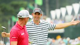 Pádraig Harrington gets in with superb 65 before play suspended