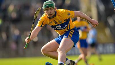 Clare hurler Aron Shanagher out for 2018 with cruciate injury