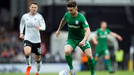 Sean Maguire nets for Preston but goes off injured