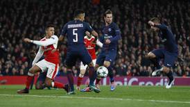 PSG in the driving seat for top spot as Arsenal fail to step up