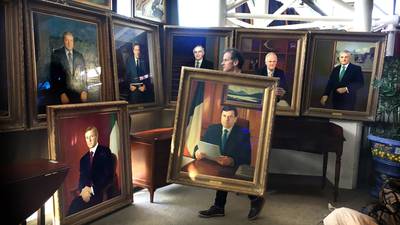 Hotelier Louis Fitzgerald pays €37k for portraits of 13 taoisigh