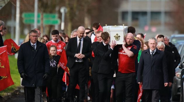 ‘A loving child’: Dylan Coady-Coleman (10), who died after being struck by van in Shannon, remembered at funeral thumbnail
