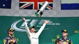 Lewis Hamilton defends German title and extends lead