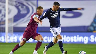 Troy Parrott’s Millwall debut curtailed by injury