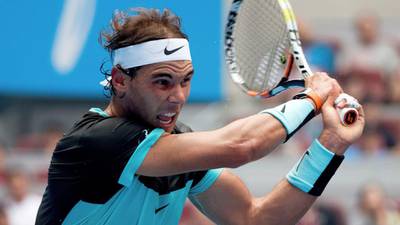 Nadal bounces back at China Open despite spirited play from Wu Di