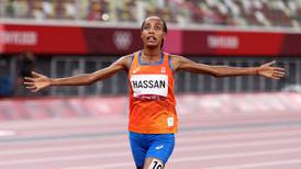 Sifan Hassan on course for unprecedented treble after 5,000m win