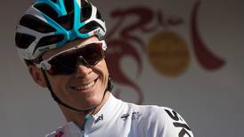 Chris Froome finishes in the pack in Ruta del Sol’s third stage