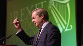 Nigel Farage spots ‘gap’ in Irish political market for Irexit party