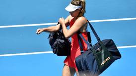 Future uncertain for Sharapova after early Melbourne exit