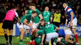 Ireland Under-20s refuse to buckle beneath French onslaught