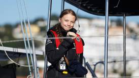 Greta Thunberg arrives in Lisbon by yacht from US