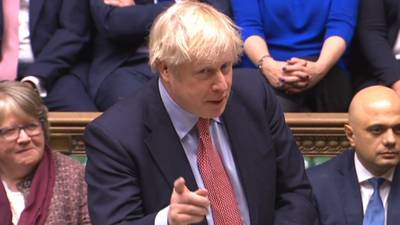 Johnson tells MPs he will end Brexit ‘deadlock’