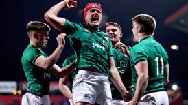 Ireland under-20s run in eight tries as they demolish Wales in Cork