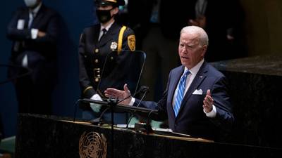 Biden vows to double aid to developing countries vulnerable to climate crisis