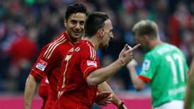 Ribery ruled out of Arsenal match