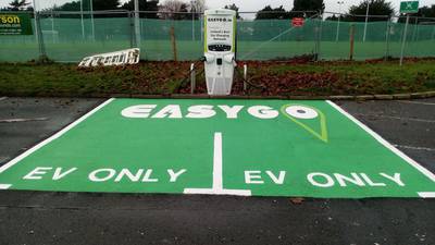 EasyGo overtakes ESB as largest provider of charge points for electric vehicles