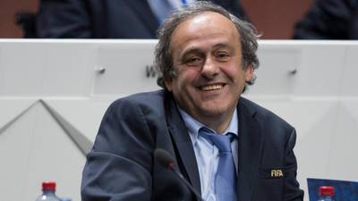 John Delaney backs Michel Platini to succeed Sepp Blatter