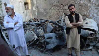 Afghan family decimated by US drone strike awaits justice from Washington