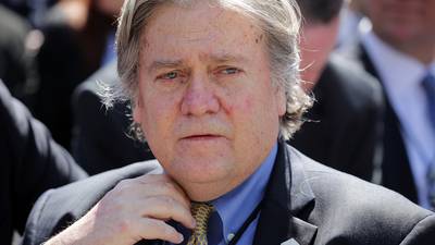 Steve Bannon was set for a graceful exit. Then came Charlottesville