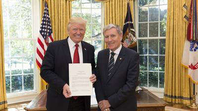 Dan Mulhall becomes Irish Ambassador to US