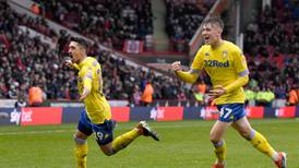 Leeds move top after late win at Sheffield United