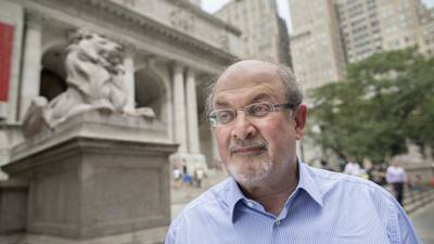 Salman Rushdie: ‘I am stupidly optimistic – it got me through those bad years’
