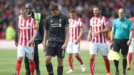 Steven Gerrard signs off with 6-1 defeat at Stoke City