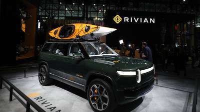 EV maker Rivian valued at over $100bn in Nasdaq debut