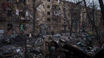 Ukraine: 130 people rescued from bombed Mariupol theatre but more may be trapped