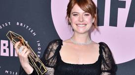 ‘I’m pretty buzzing’: Irish actor Jessie Buckley wins best newcomer award in Britain