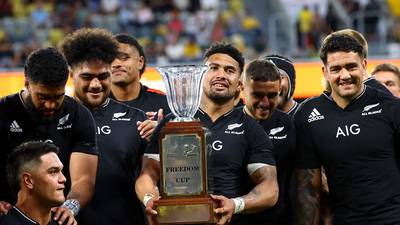 New Zealand coach Ian Foster wants his side to complete grand slam after claiming title
