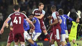Set-piece frailty comes back to haunt Leicester in West Ham draw