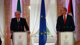 Ireland may recognise Palestinian state if peace talks continue to falter