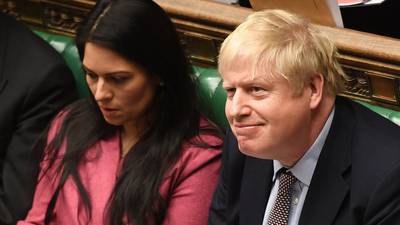 Boris Johnson’s defence of Priti Patel goes beyond the call of duty