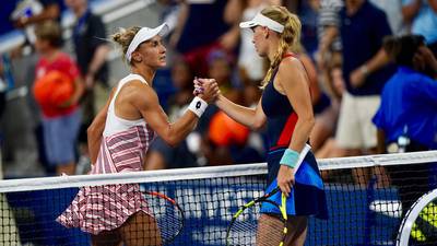 US Open: Caroline Wozniacki shocked by Lesia Tsurenko