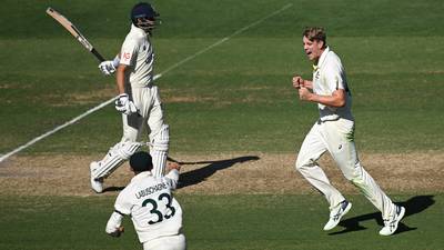 England capitulate yet gain as Australia build huge lead in Adelaide