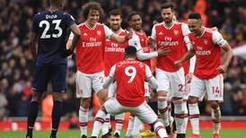 Arsenal beat wasteful West Ham to keep European hopes alive