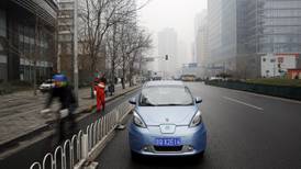 Beijing smog proves a boon for electric cars
