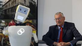 ‘A cute little fecker’: Trinity’s Stevie the robot helps older people