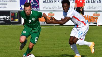 Ireland Under-21s pegged back at the death by Luxembourg