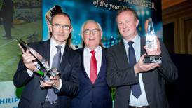Martin O’Neill & Michael O’Neill share Philips Manager of the Year award