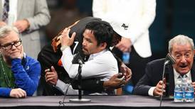 Manny  Pacquiao was planning to postpone fight over  shoulder injury