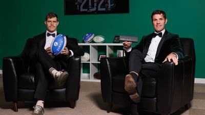 Andrew Trimble and Barry Murphy bring podcast double act to awards stage