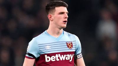 West Ham determined to hold on to Declan Rice amid Chelsea interest