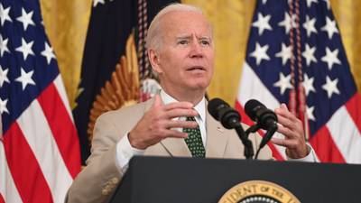 Biden warns of ‘hard work’ ahead despite strong economic numbers