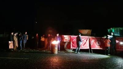 Farmers blockade Tesco in ongoing row about beef prices