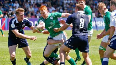 Ireland’s hopes evaporate as Scotland expose brittle defence