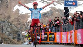 Russia’s Zakarin sees late break pay off with mountain win at Giro