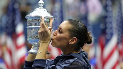 US Open winner Flavia Pennetta retires during presentation