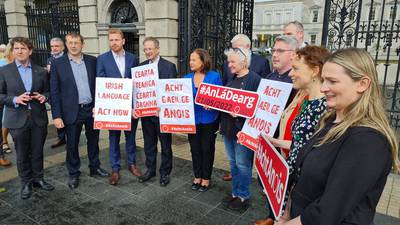 Irish language legislation needed ‘as matter of urgency’, Sinn Féin leader says